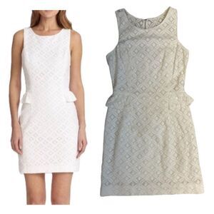 Lilly Pulitzer Lace Abby Peplum Dress Size 00